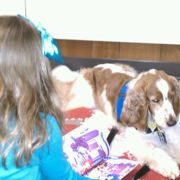 NJ Kids Read to Therapy Dogs