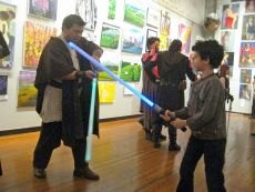 NYC Kids Get Jedi Master Training at Saber Kids! Classes