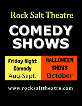Rock Salt Family Comedy Theatre - Family Comedy Shows & Halloween Shows
