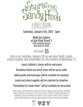 Stories for Sandy Hook: A Benefit Reading