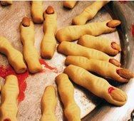 Halloween Witch's Finger Cookies Recipe for Your Halloween Party or Bake Sale