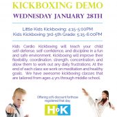 Kids' Cardio Kickboxing Demo