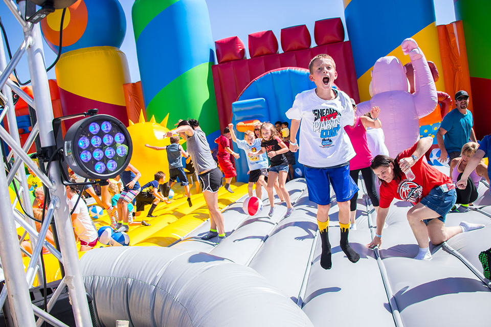 The World’s Largest Bounce House Lands in Brooklyn, Summer 2019 Mommy Poppins Things To Do