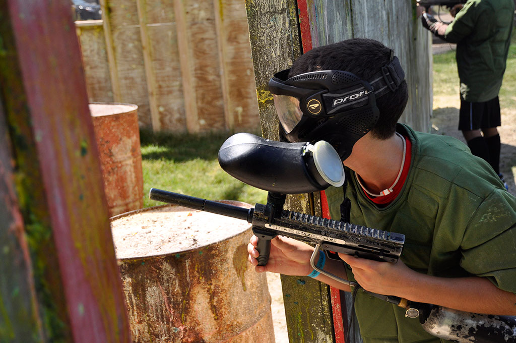 Outdoor Paintball Fields Where Houston Kids Can Have a