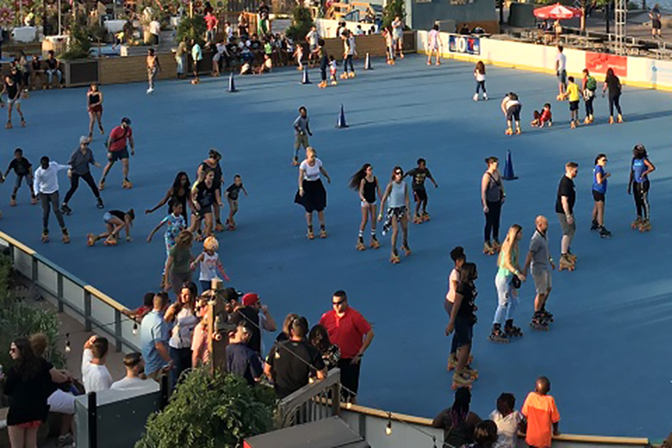 New PopUp RollerSkating Rink Rolls into Westchester Mommy Poppins