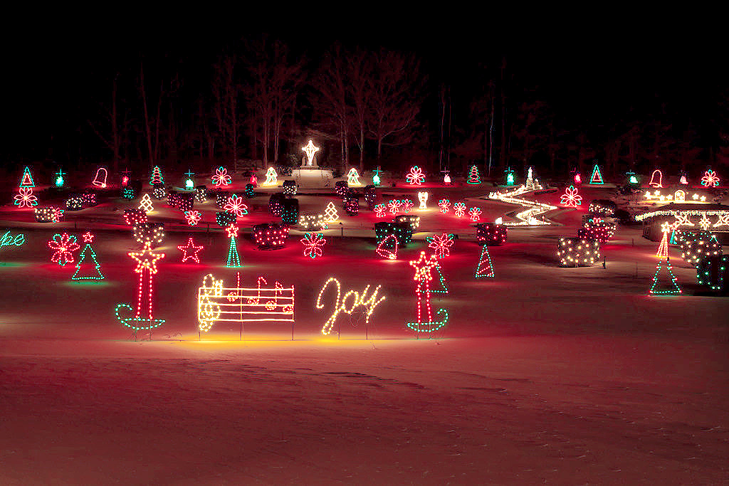 La Salette Shrine Magical Christmas Lights are a Boston Family