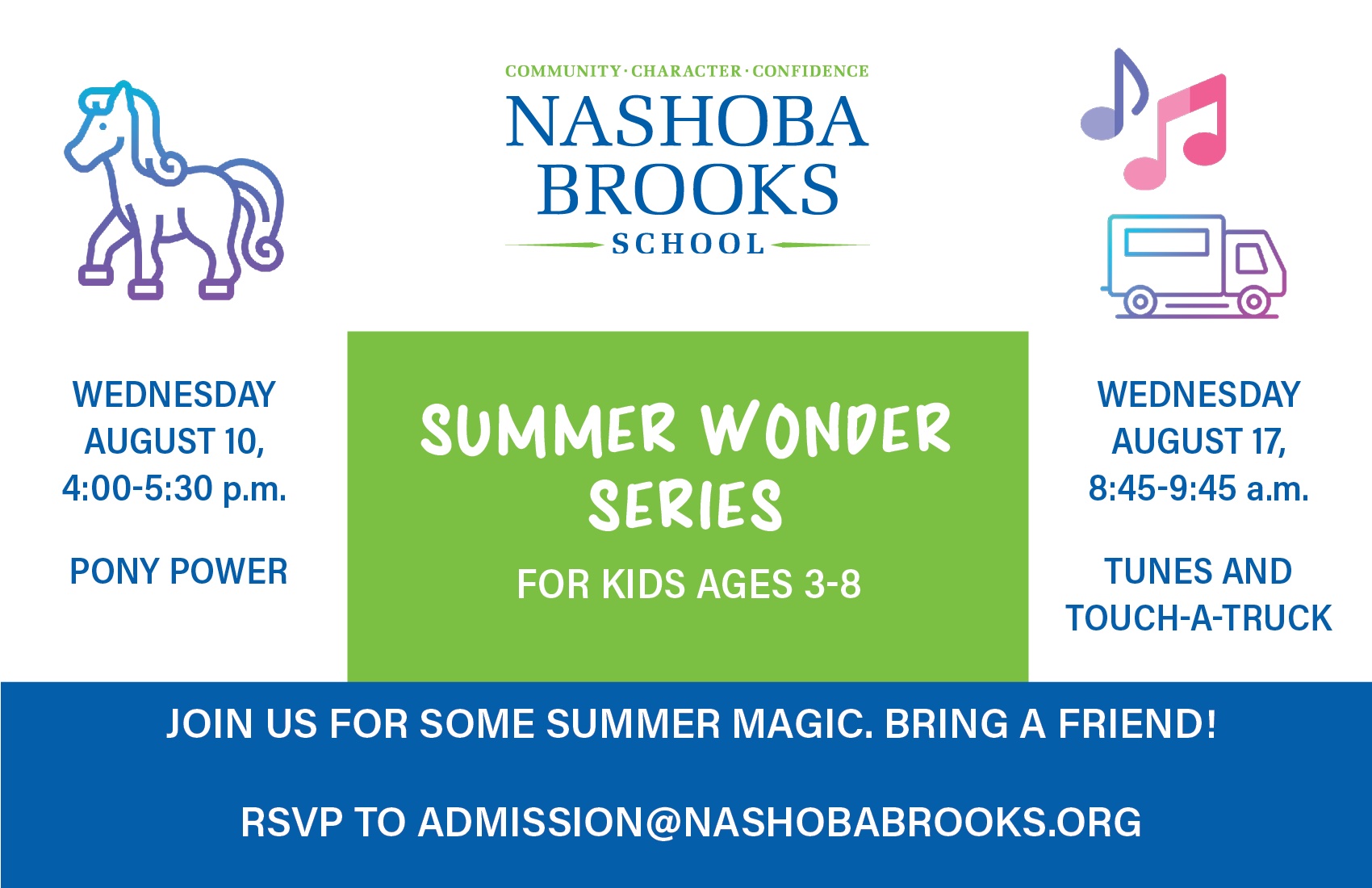 Touch-A-Truck & Tunes- Summer Wonders at Nashoba Brooks School | Mommy  Poppins - Things To Do in Boston with Kids
