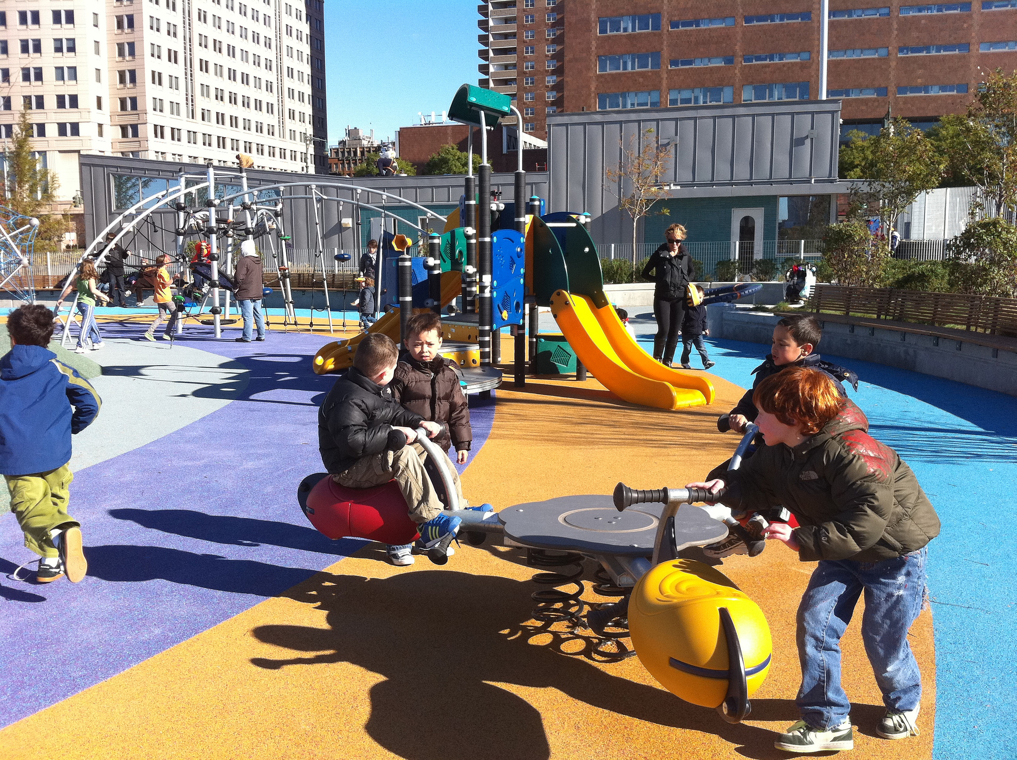 Places to Play in Tribeca for NYC Kids Parks, Indoor Play Spaces and