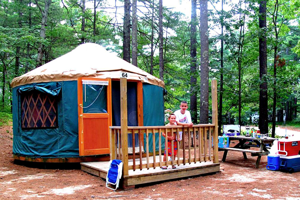 8 Special Family Campgrounds near Boston with Extras for Kids