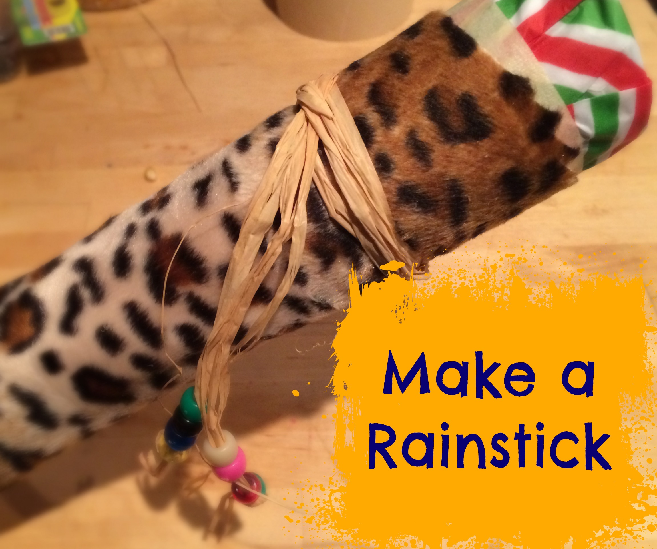 WeeWork Craft Activity Make a Rainstick Mommy Poppins Things To Do