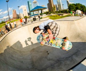 The Lee and Joe Jamail Skatepark photo courtesy of the Houston Parks Board Texas