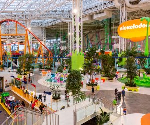 Nickelodeon Universe is one of two amusement parks in the American Dream Mall