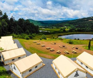 Blue Mountain Resort offers glamping in the Poconos Mountains