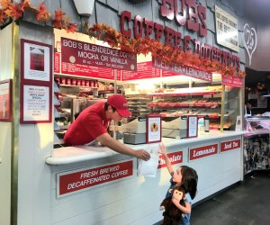 Bob's donuts in the LA Farmer's Market. 