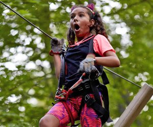 100 Things To Do in Westchester and the Hudson Valley Before Kids Grow Up: :Boundless Adventures offers exciting climbing challenges for ages 7 and up.