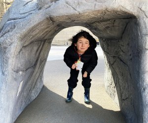 waterline Square park Child in Tunnel