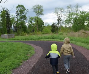 There are lovely bike paths all across Duke Farms