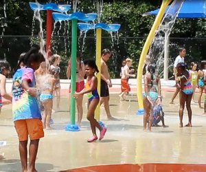 Powder Springs Park Splash Pad - Roman Fountains