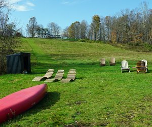 Kenoza Hall's lakefront property is a lovely family-friendly spa resort in the Catskills