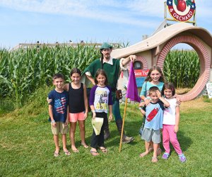 Corn maze on Long Island Robin Hood Corn Maze