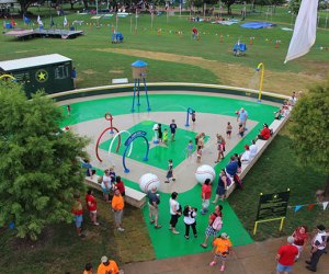 Residential Splash Pad in Houston, Texas by My Splash Pad