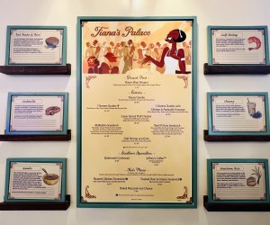 Tiana's Palace at Disneyland: Exciting menu options