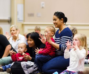 Harry P. Leu Gardens for stories and songs with Tiny Tales for Infants.