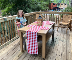  Disney's Fort Wilderness for Woodsy Wonder: Cabin Porch