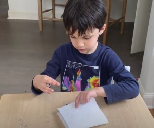 Learning and Exploring Through Play: Magic Paper Towel Science Art