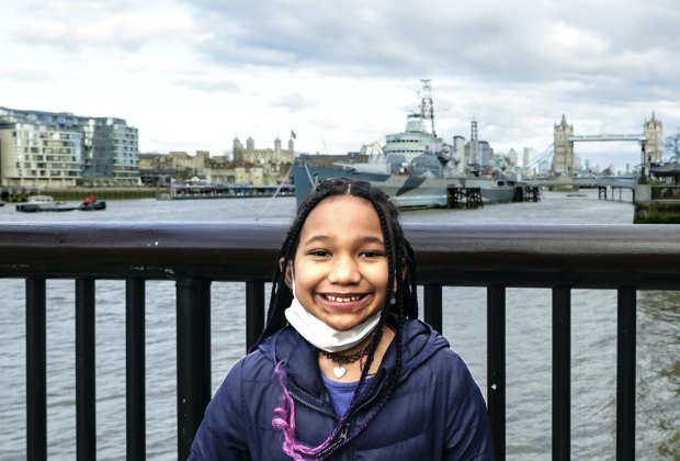 Enjoy stunning views of the Thames River.