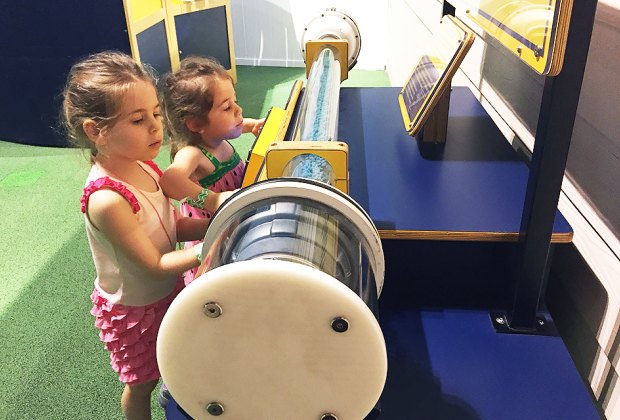 With lots of hands on exhibits and interactive stations The Tellus Museum is one of the best science museum in the country for young kids. Photo by Melanie Preis 