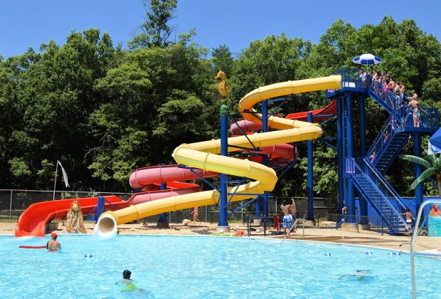 What's better than a water park on a hot day? Just don't forget the sunscreen.