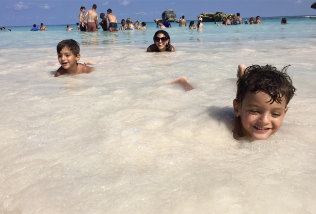 Horseshoe Bay Beach has plenty of shallow areas for kids. Photo courtesy of Sara Marantette