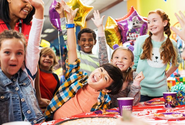 Chuck E. Cheese birthday parties are always a hit. Kids can get FREE game tokens on their special day. Photo courtesy of Chuck E. Cheese