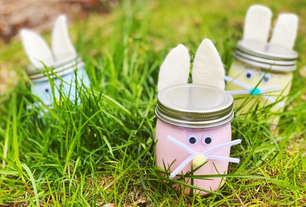 These bunny slime jars and adorable and icky. In other words, kids adore them. Photo by the author