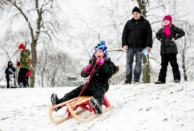 Challenge the hill at Caldwell Woods. Photo courtesy of the Forest Preserve District of Cook County