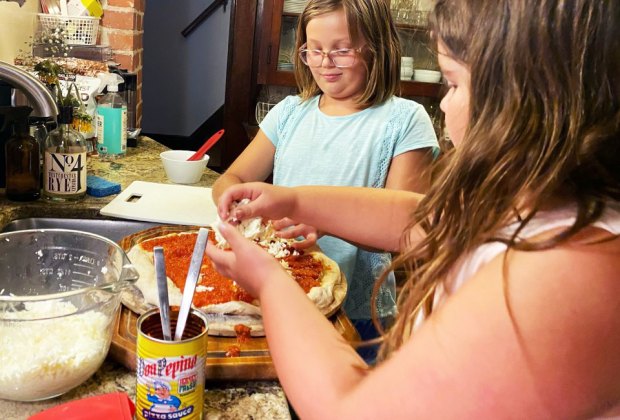 Serve up some fun with a DIY pizza party. Photo by the author