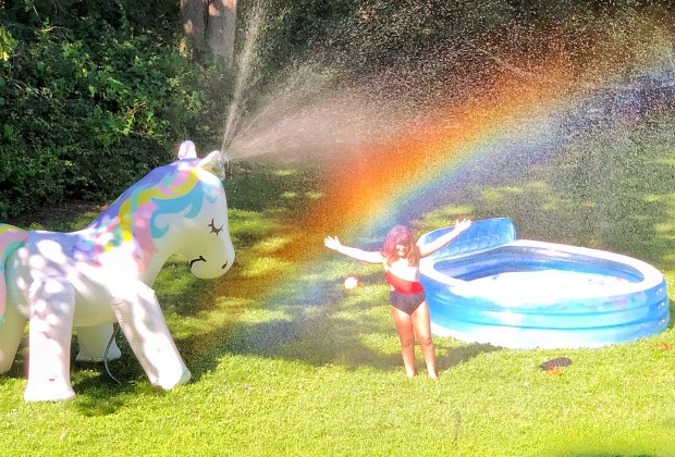 unicorn kiddie pool