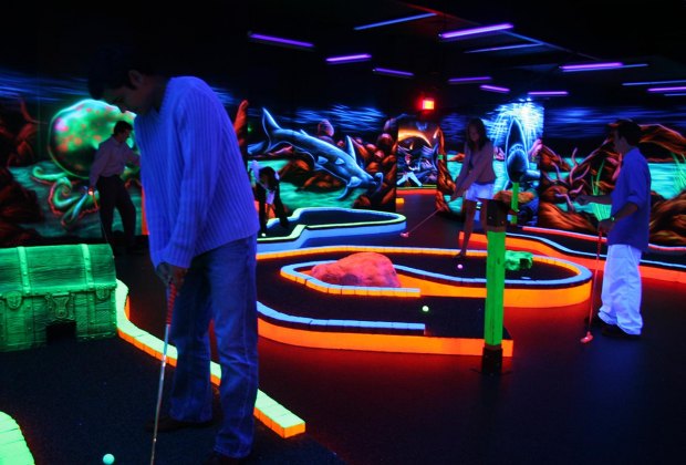 Glow in the dark mini golf coupons