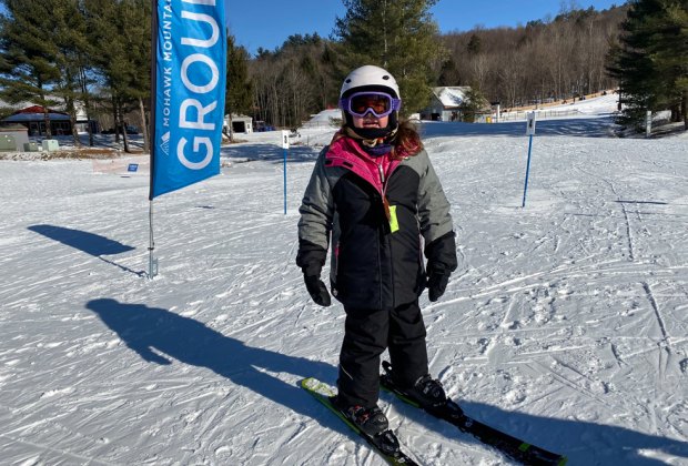 Kids can't get enough of the slopes at Mohawk Mountain. Photo courtesy of Ally Noel