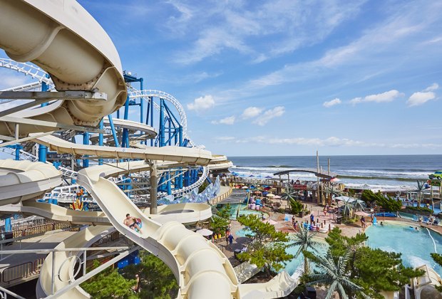 Take a splashy day trip to Morey's Piers Ocean Oasis. Photo by David Howarth