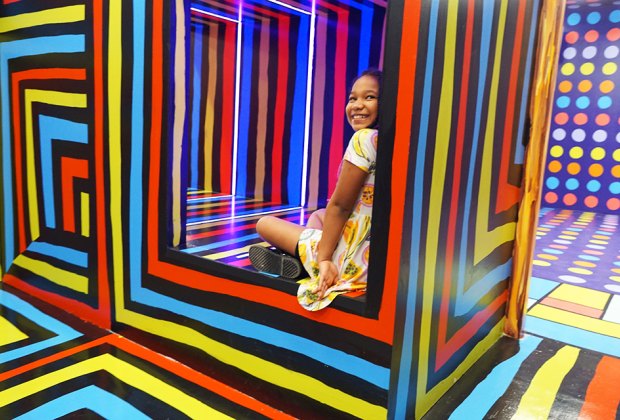 Fun, playful photo-ops await at the immersive art experience Wonderland Dreams.