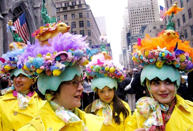 Promenade down Fifth Avenue in your best bonnet at the Easter Parade