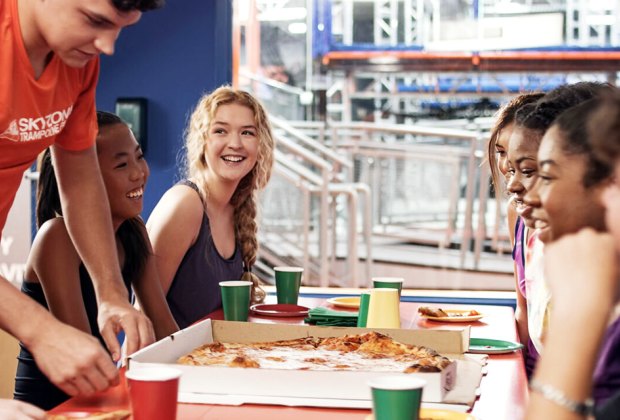 Celebrate your teen with an action-packed birthday party at Sky Zone. Photo courtesy of Sky Zone