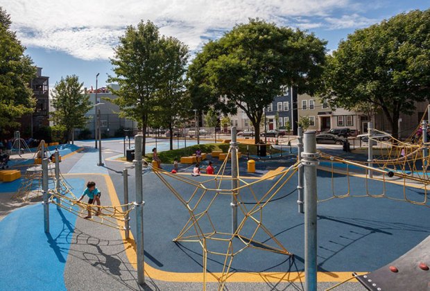 Boston Playgrounds with Brain-Boosting Fun: Sweeny Playground